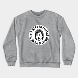 Johan Cruyff, Famous Dutch Soccer Player Crewneck Sweatshirt